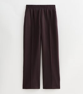 Ensemble de survêtement personnalisé pour femme avec sweat à capuche court et pantalon droit en molleton - Product Image 5