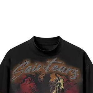 Débardeur Streetwear Boxy pour Homme 2026 – Personnalisable avec Couleurs et Motifs Graphiques, Impression DTG et Strass - Product Image 2