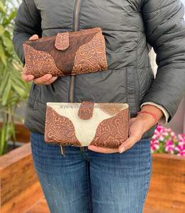 Élégant Mini Femmes Cuir De Fourrure De Vache Petit Sac À Main Fermeture Éclair Titulaire De La Carte Portefeuille En Relief Impression En Cuir Sac À Main Designer Téléphone Embrayage - Product Image 6