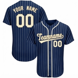 Wholesale Men Baseball Jersey Breathable Shirt Fashion Hip Hop Streetwear Baseball Jersey with Digital Short Sleeve - Product Image 1