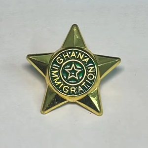 Badges et épingles en métal personnalisés, emblèmes décoratifs pour vestes, sacs, chapeaux et uniformes - Product Image 1