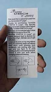 Juego de 5 Lazos Invisibles Mágicos, Lazos Elásticos Invisibles para Trucos de Levitación, Magia de Cerca y Magia Callejera, para Hacer Flotar Objetos Pequeños - Product Image 4