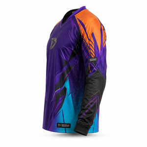 Maillot de paintball personnalisé OEM, manches longues, respirant, en mesh, pour équipe, sublimation, marque privée - Product Image 4