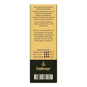 Café en grains entiers Dallmayr Crema Doro en gros, en sacs de 1 kg, pour les cafés commerciaux et les chaînes d'approvisionnement des restaurants - Product Image 4