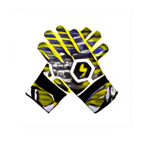 ถุงมือผู้รักษาประตูฟุตบอล BLACK RACING GEAR ระดับมืออาชีพ ทำจากยางลาเท็กซ์ สายรัดข้อมือปรับได้ บรรจุภัณฑ์พร้อมโลโก้สั่งทำได้ จำหน่ายแบบขายส่ง - Product Image 4