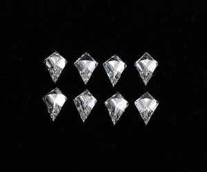 Anillo de Compromiso con 8 Diamantes Cultivados en Laboratorio, Corte Cometa, Color D, 1.0 CT, 5.0 X 3.0 MM, Certificado IGI - Product Image 3