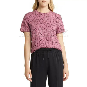 Camiseta de Sublimación para Mujer Profesional, Tejido Elástico de Alto Rendimiento, Ropa Deportiva para Correr, Proveedor de Prendas con Estampado Personalizado - Product Image 4