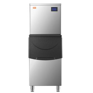 Macchina per il Ghiaccio Commerciale da 450 LBS/24H con Contenitore di Stoccaggio Grande da 250 LBS, Autopulente, per Cucine Professionali - Product Image 1