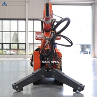 Chariot de pulvérisation de béton humide Siton HP6K pour la construction souterraine et les sites miniers