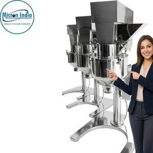 Micron India Équipement de broyage industriel en acier inoxydable pour la réduction de granulométrie, avec panneau de commande moteur, puissance 1KW, 130kg - Product Image 3