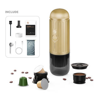 Cafetera Eléctrica Portátil Más Rentable, 19 Bares, Cafetera de Cápsulas para Exteriores, Máquina de Espresso Pequeña Recargable - Product Image 2