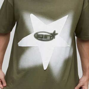 T-shirt pour homme surdimensionné à imprimé 3D, coton premium, coupe ample décontractée, impression graphique 3D personnalisée, streetwear, mode décontractée - Product Image 5