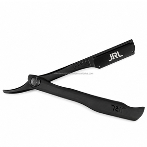 JRL Maquinilla de Afeitar Magnética de Hoja Recta Profesional, Maquinilla de Afeitar de Acero Inoxidable con Cuchilla Reemplazable, Accesorios de Barbería, Proveedor OEM - Product Image 4