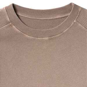 Women Long Plain Cotton Sweatshirts Unisex <b>Drop</b> Shoulder Fleece Sweat Shirt Women Custom Sweatshirt Crewneck Sweatshirt - Product Image 4