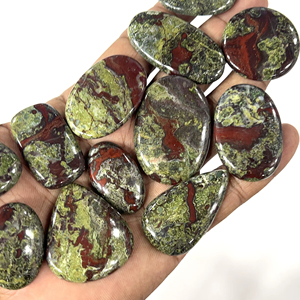 Cabochon en Jaspe Dragon Naturel, Pierre Précieuse Non Montée, Formes Assorties 20-40mm, Prêt à Expédier, Vente en Gros, Livraison Rapide - Product Image 1