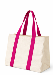 Grand sac fourre-tout en toile de coton écologique pour la plage, les cadeaux et le shopping, avec votre magnifique logo - Product Image 3