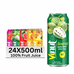Vietnam 490ml jus de fruits sans sucre, avec pulpe, échantillon gratuit, marque privée, prix d'usine Vietnam - Product Image 4