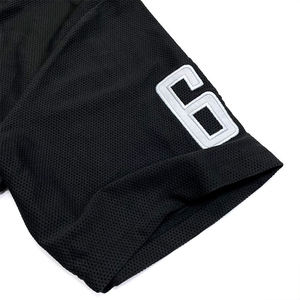 Camiseta de Manga Corta Negra para Hombre Robert & Smith, Estampado Digital, Cuello Redondo, Informal, Transpirable, de Poliéster Tejido, Corte Regular - Product Image 4