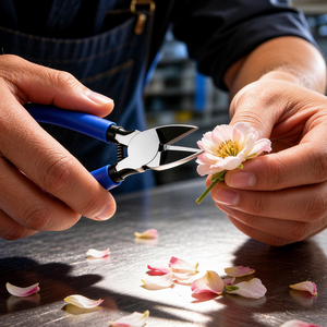 5 Inch Stainless Steel Precision Flush Cutter Pliers <b>Wire</b> Snips for 3D Printing Jewelry Making <b>Craft</b> Tool 2 Pack - Product Image 3