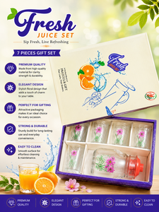Ensemble de vaisselle en verre luxueux de 9 pièces, boîte transparente, design élégant, cadeau de mariage, facile à nettoyer, logo personnalisé - Product Image 2