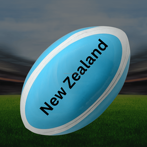 Ballons de rugby Midi Mini taille 1 personnalisés de haute qualité en caoutchouc synthétique pour les promotions publicitaires - Product Image 5