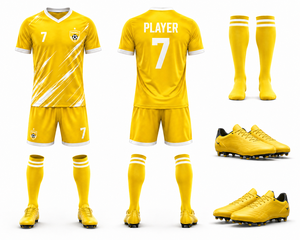 Professional Soccer Uniform Package with Custom Football Jersey Matching Shorts and <b>Socks</b> Lightweight <b>Moisture</b> Wicking Team Club - Product Image 5