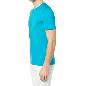 T-shirts pour hommes 100% coton, col rond, manches courtes, coupe classique, chemise d'été 260g, séchage rapide, écologique - Product Image 3