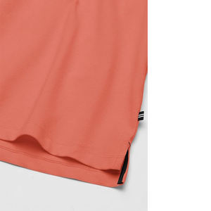 เสื้อโปโลผ้าคอตตอนผสมสำหรับผู้ชาย เนื้อผ้าเรียบ แขนสั้น ผู้จัดจำหน่ายเสื้อยืดส่งออกจำนวนมากสำหรับผู้ชาย - Product Image 6