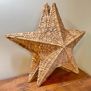 Wall hanging accessories water hyacinth christmas <b>star</b> eco friendly ornaments for walls <b>decoration</b> - Product Image 3