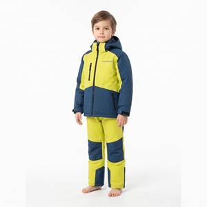Traje de Nieve para Niños, Impermeable, Cortavientos, Cálido y Transpirable, con Capucha de Orejas de Conejo, Traje de Snowboard de Poliéster con Cierre - Product Image 3