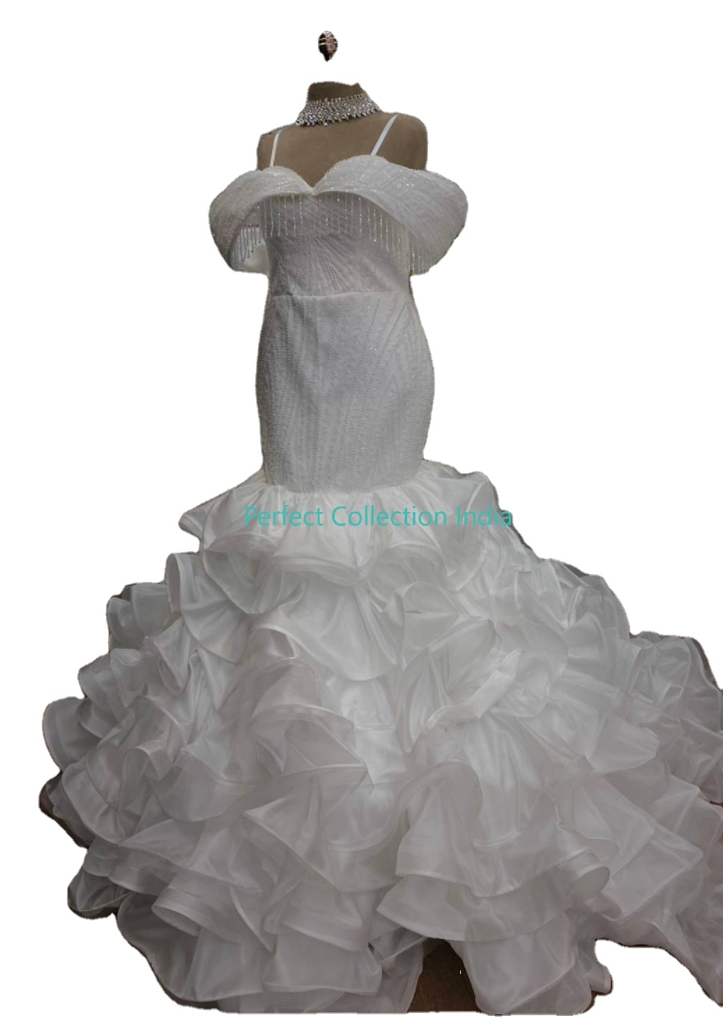 dresses pink princess Sparkle Beaded Spaghetti straps A-line Pink Princess Prom Dress
