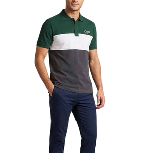 Jersey de Punto de Alta Calidad para Hombre, 100% Algodón, Diseño Personalizado, Color Sólido, Antiarrugas, Bordado, Manga Corta - Product Image 4