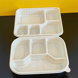 Produit phare 2026 : Boîte alimentaire jetable biodégradable en amidon de maïs, écologique, pour la vente chaude 2026 - Product Image 2