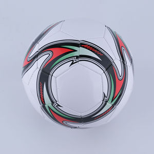 ลูกฟุตบอลสีน้ำเงินขาวแบบกำหนดเอง ขนาด 5 สำหรับฝึกซ้อม ทนทาน ผลิตจากวัสดุ PU เหมาะสำหรับการแข่งขัน ฝึกซ้อม และกีฬากลางแจ้ง - Product Image 2