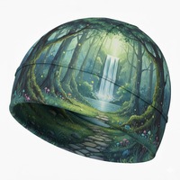 Gorras de Ciclismo y Montañismo con Logotipo Impreso, Gorro de Calavera con Forro de Satén, Gorra de Ciclismo Personalizada, Gorro de Calavera
