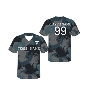 Camiseta de Béisbol Sublimada Personalizada de Manga Corta para Hombre, Transpirable, de Poliéster, con Nombre del Equipo y Número 99 del Jugador, para Todas las Temporadas, Corte Regular - Product Image 3