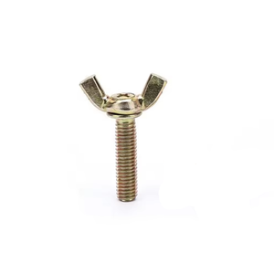 Perno de ala de latón de fácil agarre para sujeción manual en equipos, muebles, gabinetes y aplicaciones mecánicas - Product Image 1