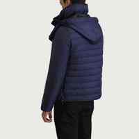 Veste d'hiver matelassée personnalisée pour hommes, avec logo brodé, marque privée, fournisseur en gros de vêtements d'extérieur pour les États-Unis, le Royaume-Uni et l'Europe
