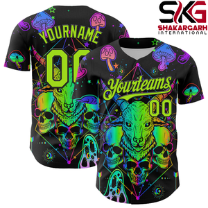 Custom <b>Paisley</b> Baseball Jersey Full Print Short Sleeve Team Name Player Number Unisex Sport <b>Shirt</b> - Product Image 4