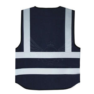 Gilet de sécurité haute visibilité réfléchissant en polyester respirant avec poches, anti-plis, séchage rapide, pour travaux de construction, unisexe - Product Image 2