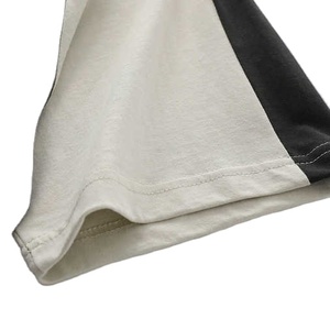 T-shirt d'été de luxe 100% coton pour hommes surdimensionné Boxy Design avec logo imprimé 200 grammes de tissu Jersey vente en gros - Product Image 6