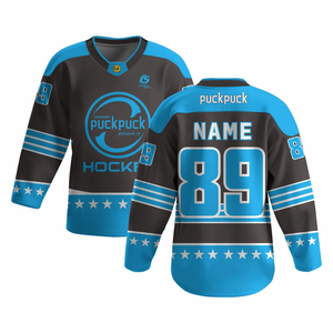 Wholesale Custom <b>Long</b> Sleeves Fleece Ice Hockey Hoodie Jersey Polyester Fabric Sublimation Ice Hoodies Hockey Uniform 280g - Product Image 3