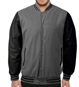 Chaqueta Universitaria Reversible Personalizable para Hombre y Mujer, Transpirable, Estilo Letterman, para Universidad, Colegio, Béisbol - Product Image 3