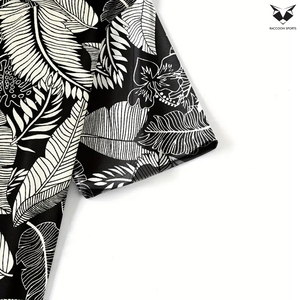 Chemise de golf pour homme avec imprimé graphique plume, pour l'été, nouveau produit imprimé par sublimation, polo pour homme imprimé - Product Image 5