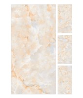 Carrelage en porcelaine polie Onyx First Choice KAIMAN OCEAN 24x48, surface brillante, carreaux vitrifiés, appartement moderne, céramique Novac
