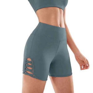 Nouveauté : Short Sportif Femme Tendance, Respirant, Taille Élastique, 100% Coton de Haute Qualité, Couleurs Variées, En Promotion - Product Image 1