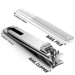 Cortauñas Compacto de Viaje, Curvo, Portátil, de Acero Inoxidable, Herramienta de Cuidado para Dedos y Bebés, Cuidado Rápido y Fácil de las Uñas en Cualquier Lugar - Product Image 3