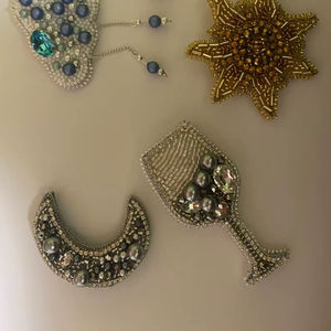 Breloques et perles de rocaille à motifs Trick or Treat, breloques étoiles personnalisées mignonnes pour usage quotidien, cadeau pour fille, nouveau style tendance pour la création de bijoux perlés - Product Image 1