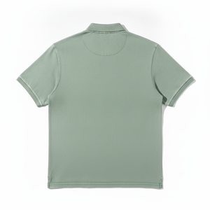 Chemises polo en coton uni pour hommes, tissu piqué de haute qualité, vêtements personnalisés pour pickleball, vêtements de golf, chemise polo de tennis - Product Image 3