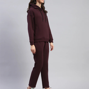 Conjunto Deportivo Holgado para Mujer, con Hombros Caídos, Logotipo Personalizado, Pantalones Casuales, Superventas - Product Image 3